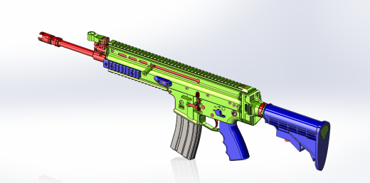 FN-SCAR建模模型缩略图